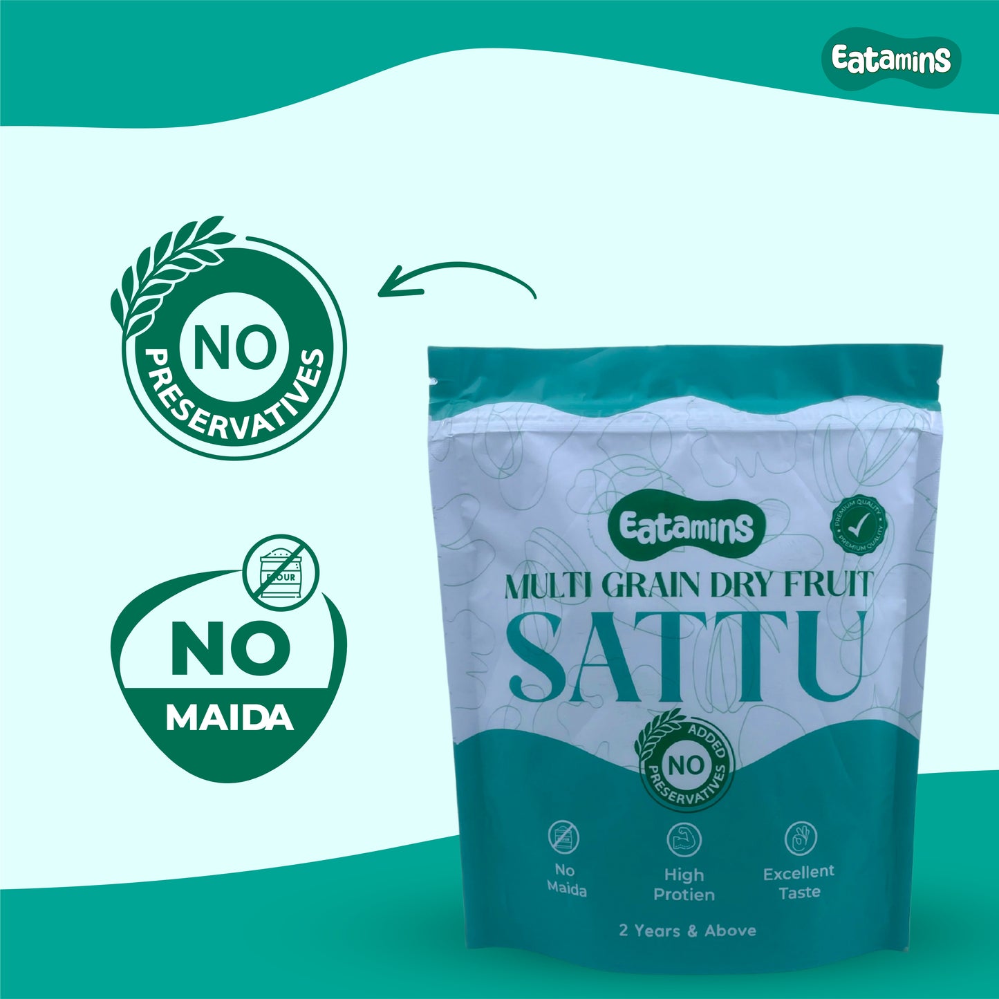 multigrain sattu powder