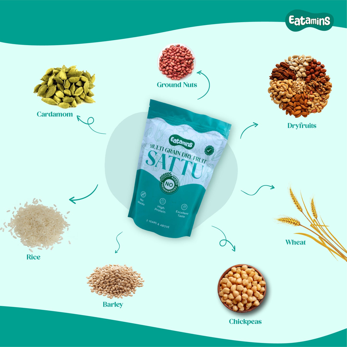 Sattu with Dry Fruits