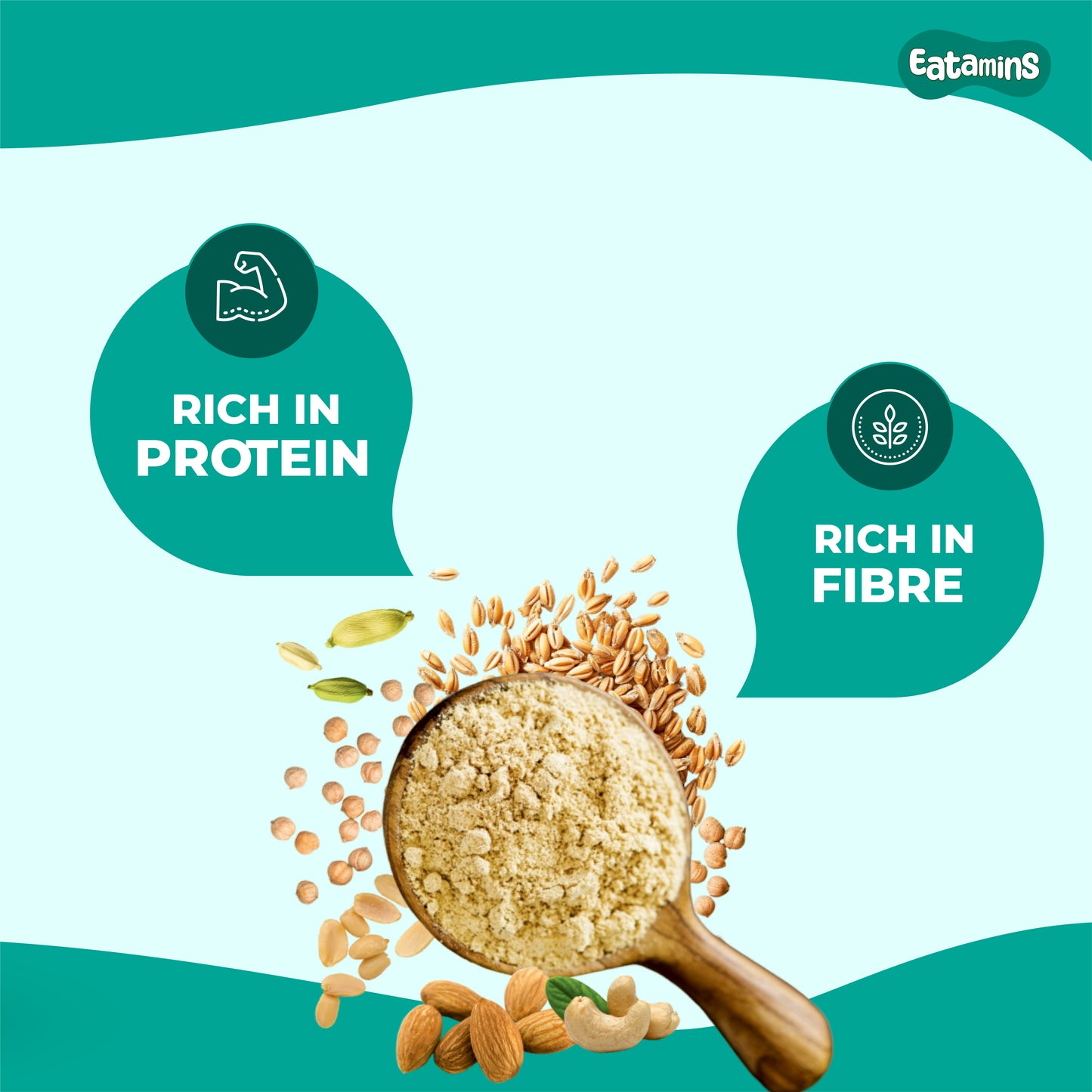 Sattu with Dry Fruits (2+ years)
