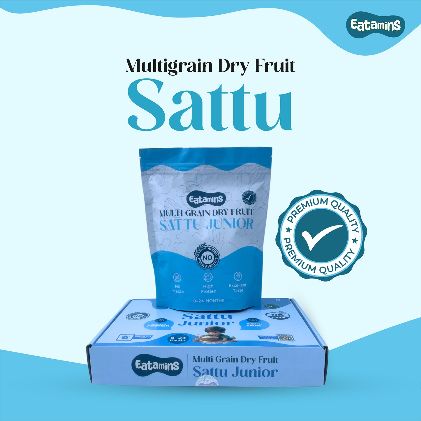 Sattu with Dryfruits (8-24 months)